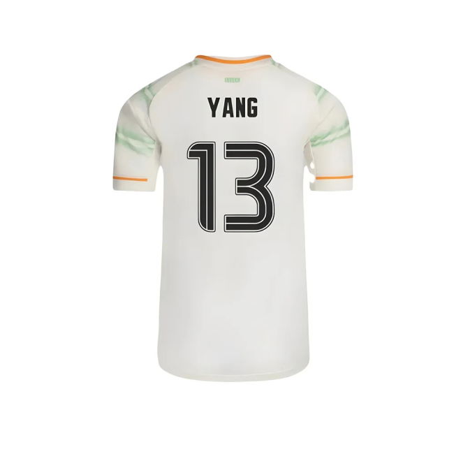 Top Quality Glasgow Celtic Yang 1 #3 Retro Collection Licensed P (v9)