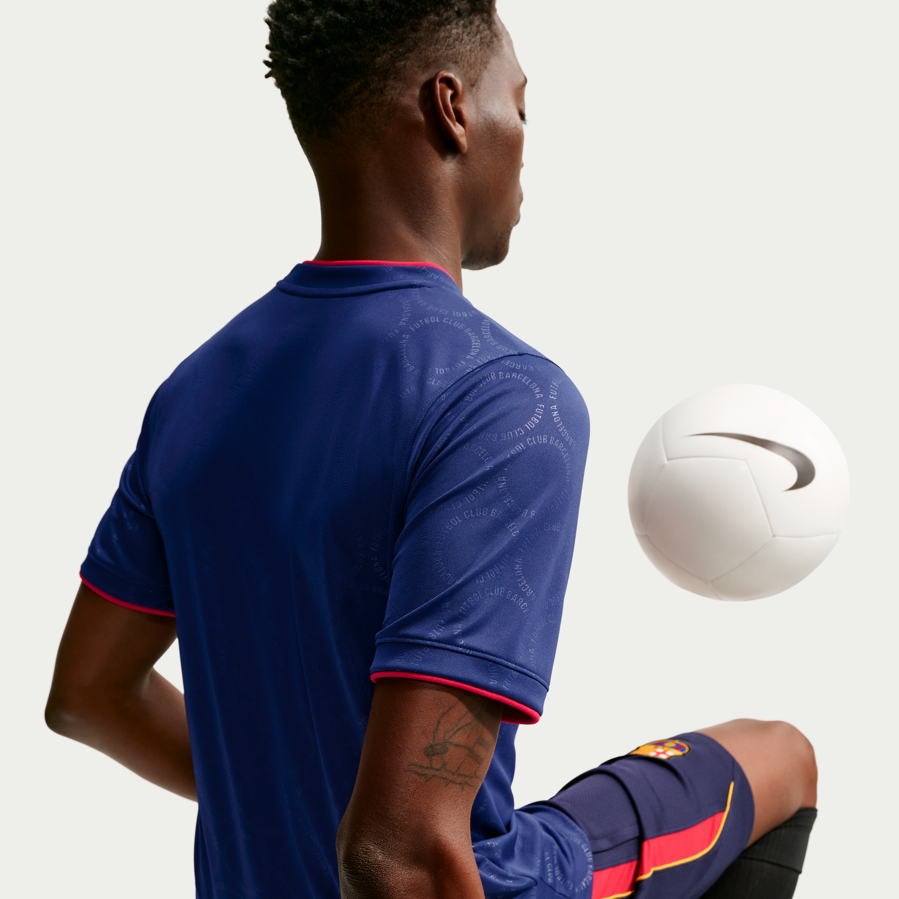 [SJH] Barcelona 2026/27 Third Dri-FIT Pre-Match Jersey Top - Royal