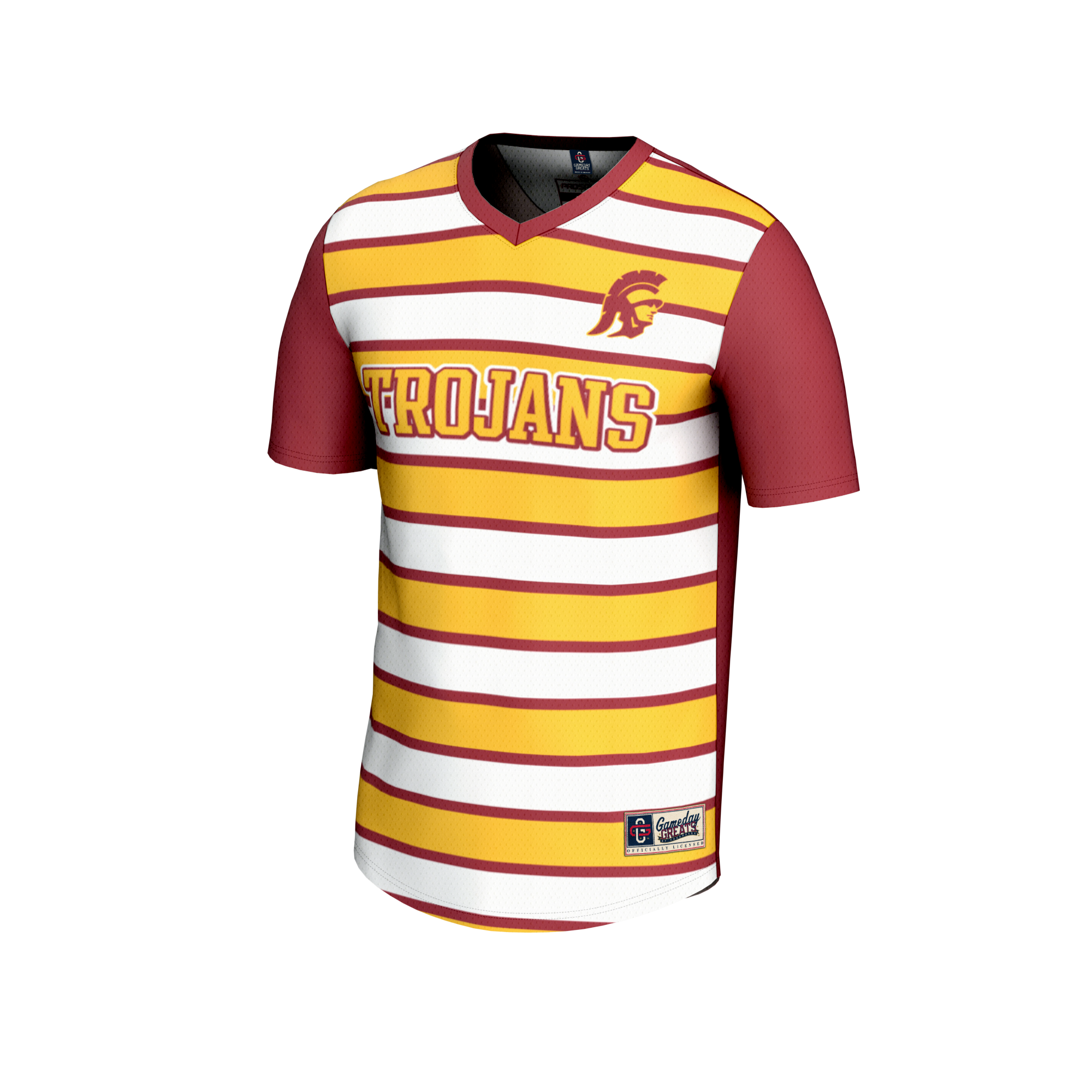 [DDG] USC Trojans GameDay Greats Youth NIL Pick-A-Player Collegiate Women's Soccer Lightweight Fashion Jersey - Cardinal