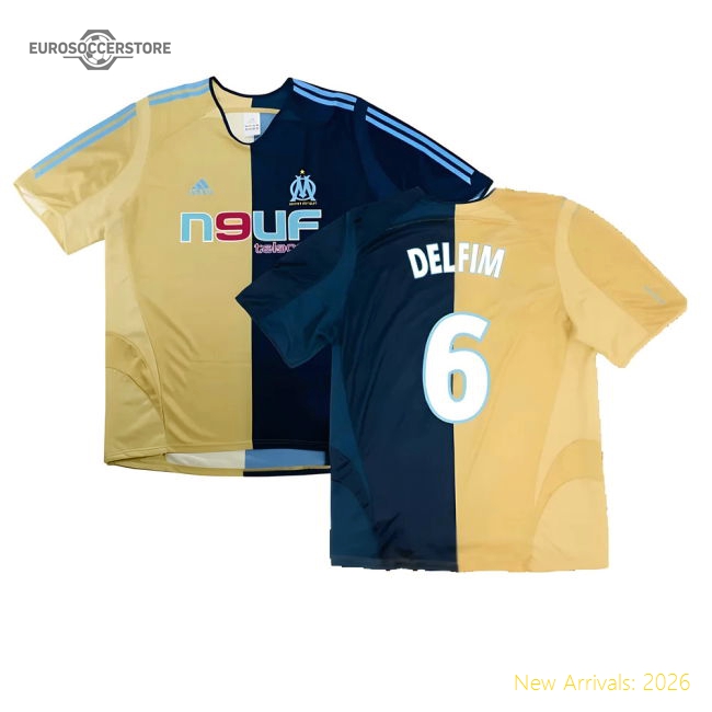 Top-Quality Marseille 2005-06 Third Shirt ((Excellent) L) (Delfim 6)