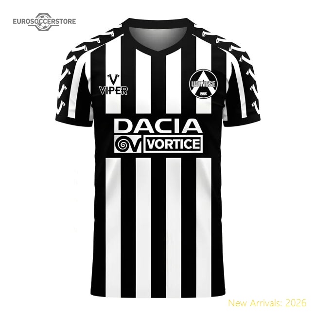 Udinese 2025-2026 Home Concept Football Kit (Viper) - Womens