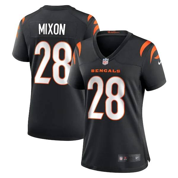 None Joe Mixon Game Jersey - Black | NFL Player Jersey | NFL Football