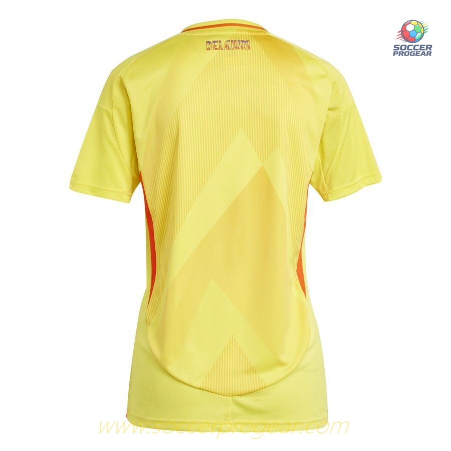 Belgium Euro 2025 Season Women's Away Football Team Jersey