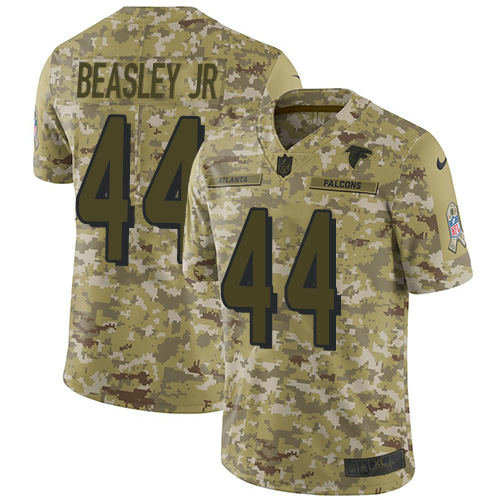 Official NFL Atlanta Falcons #44 Vic Beasley Team Color Limited Jersey