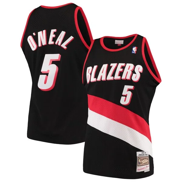 Jermaine O'Neal POR Swingman Jersey - trendy official - Black