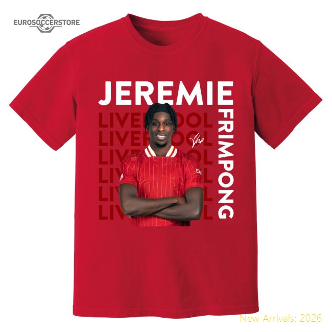 Liverpool T-Shirt Fan Version For Adults (Red) Match Day Shirt