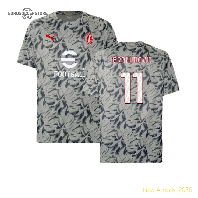 2025-2026 Ac Milan Home Elite Jersey Ibrahimovic Nike Dri-fit