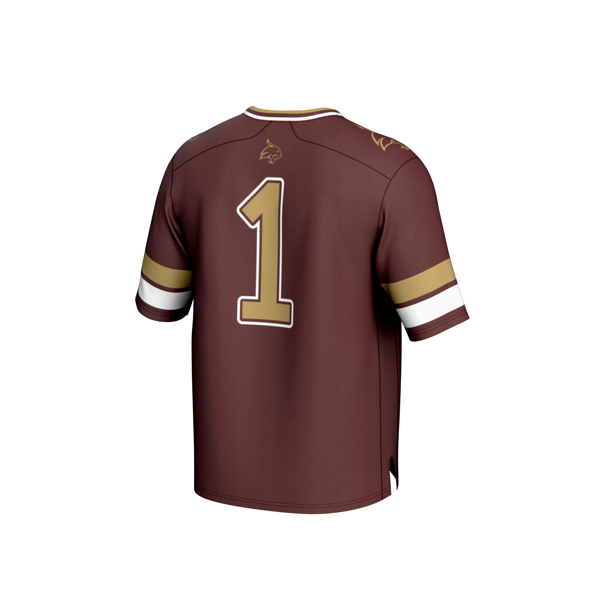 #1 Texas State Bobcats GameDay Greats Lightweight Collegiate Football Fashion 2026/2027 Football Jersey - Maroon