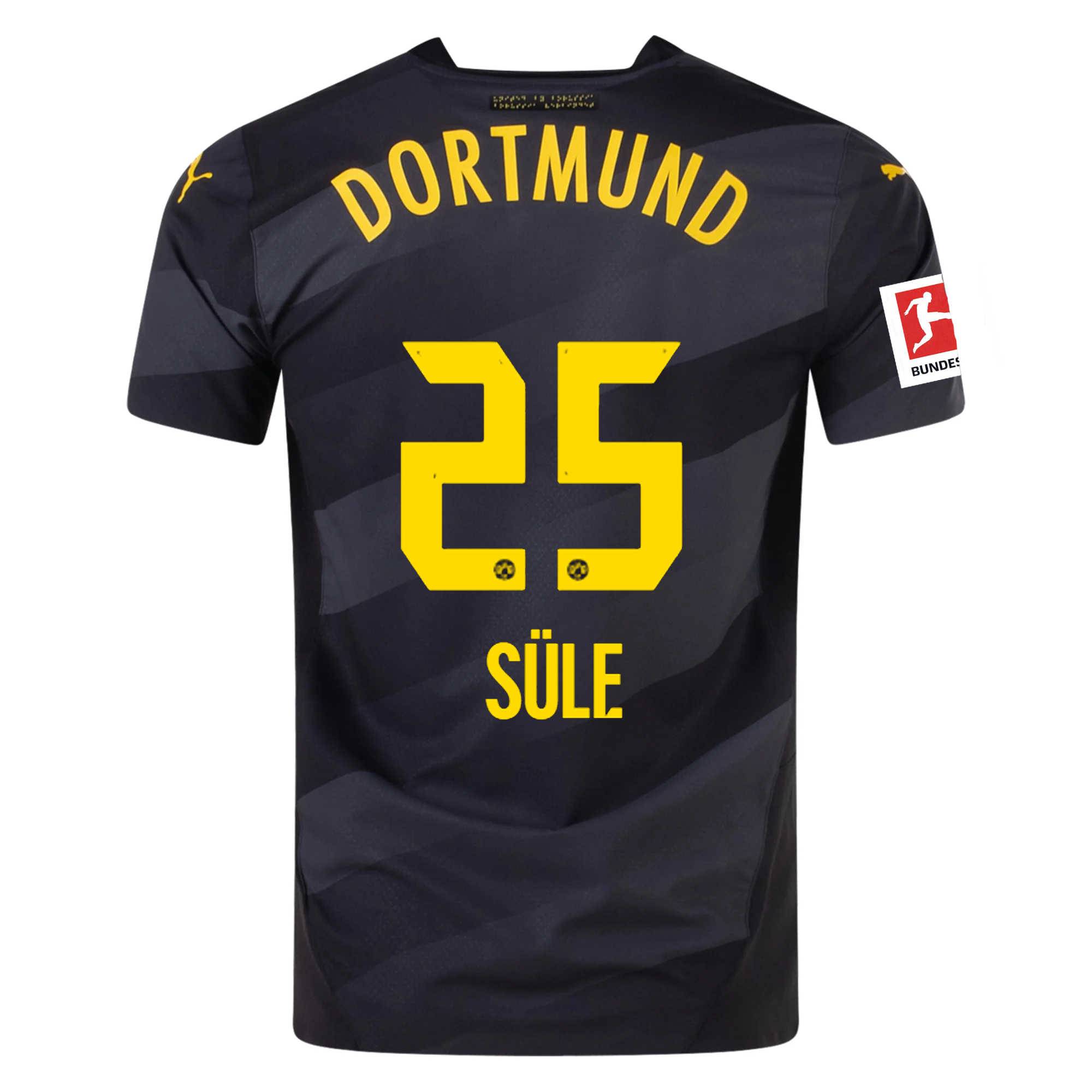 Borussia Dortmund Yellow) 2024-2025 Bun Away Jersey – Authentic Shirt