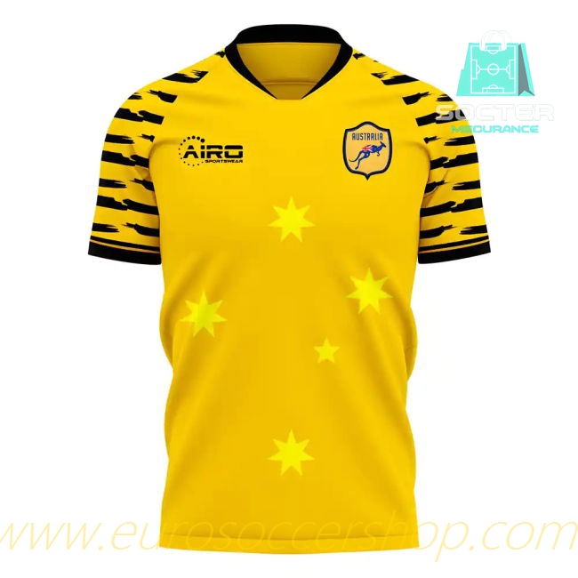 Premium 2025-26 Edition Australia Home Kit Youth Version