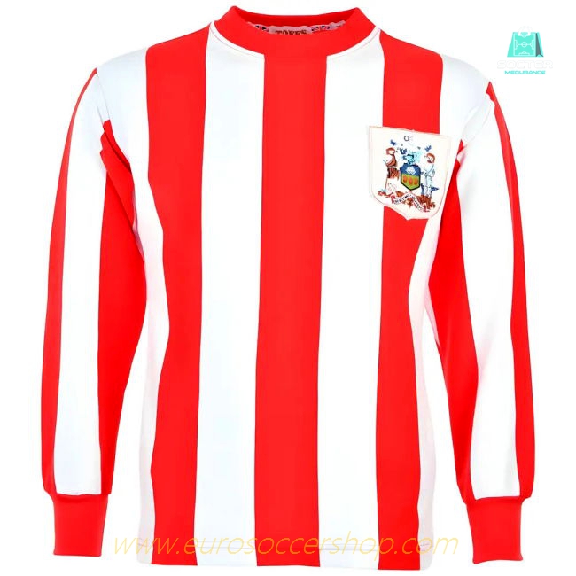 Sheffield United 1960s-1970s Retro Football Shirt