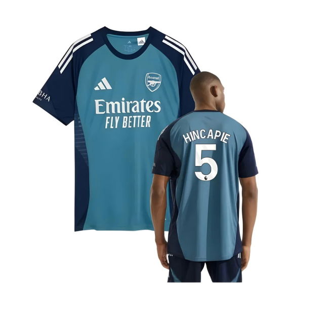 Arsenal Football Club Official 2025-2026 Home Shirt (Blanch Blue) (...