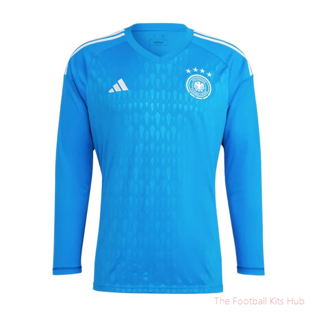 2022-2023 Germany Home Goalkeeper Shirt (Blue)