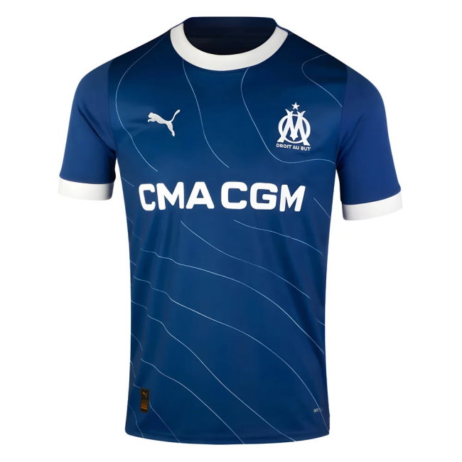Official 2023-2024 Marseille Away With Classic Design - Perfect Fit