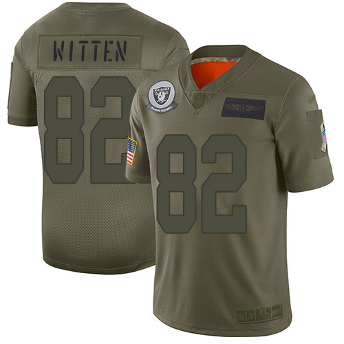 NFL O R Raiders Jason Witten #82 Limited Team Color Authentic Jersey