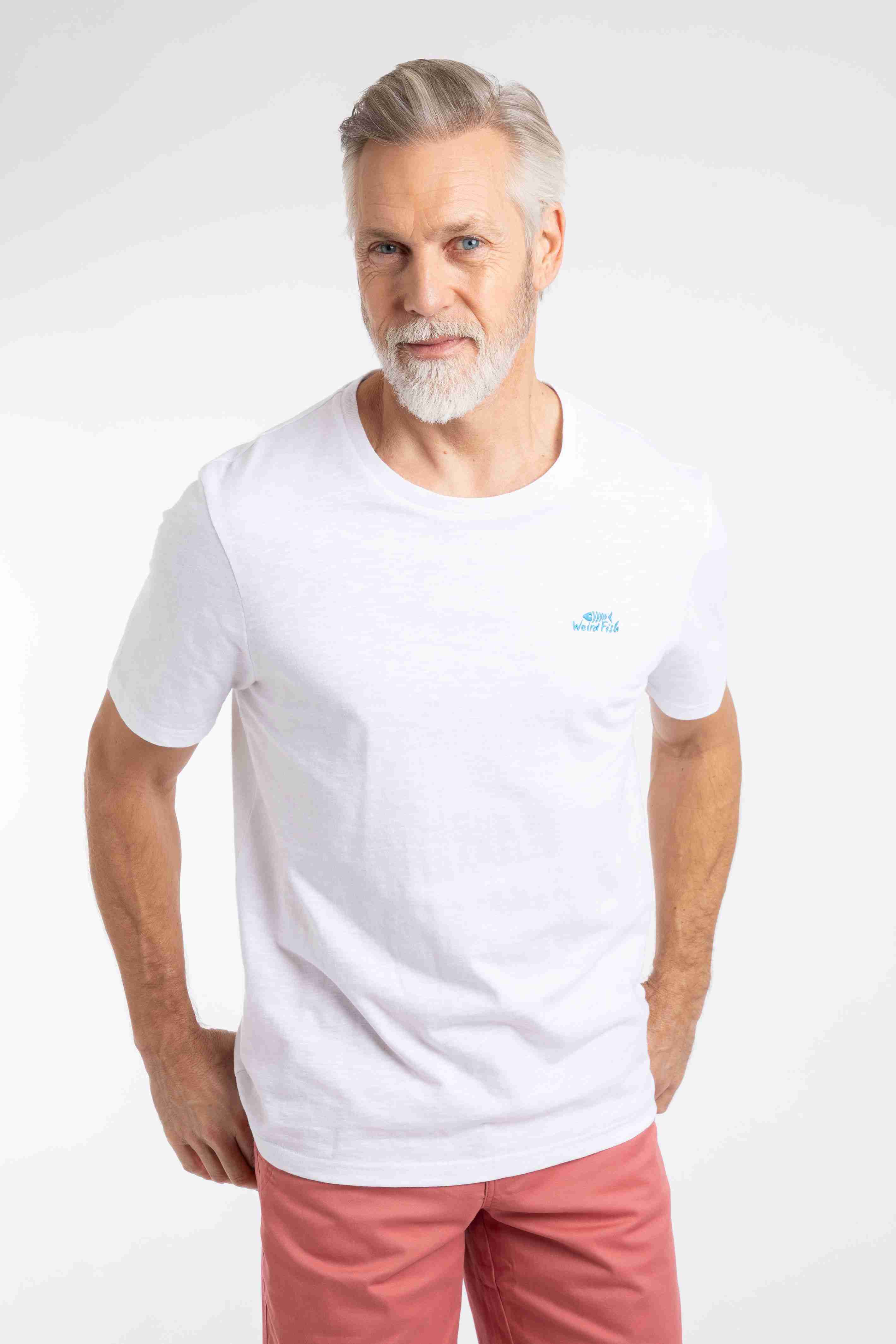 Fished Branded T-Shirt White