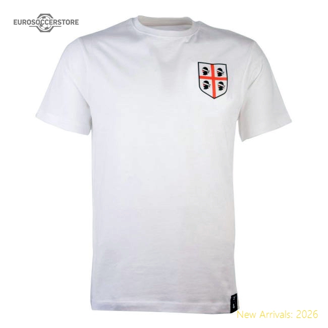 Match-Day Official Cagliari 12Th Man - White T-Shirt