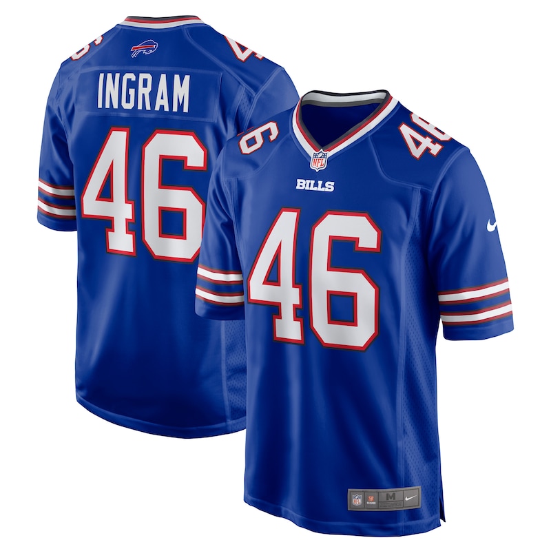 None JaMarcus Ingram BUF Bills Sleek Affordable Jersey Football Appare