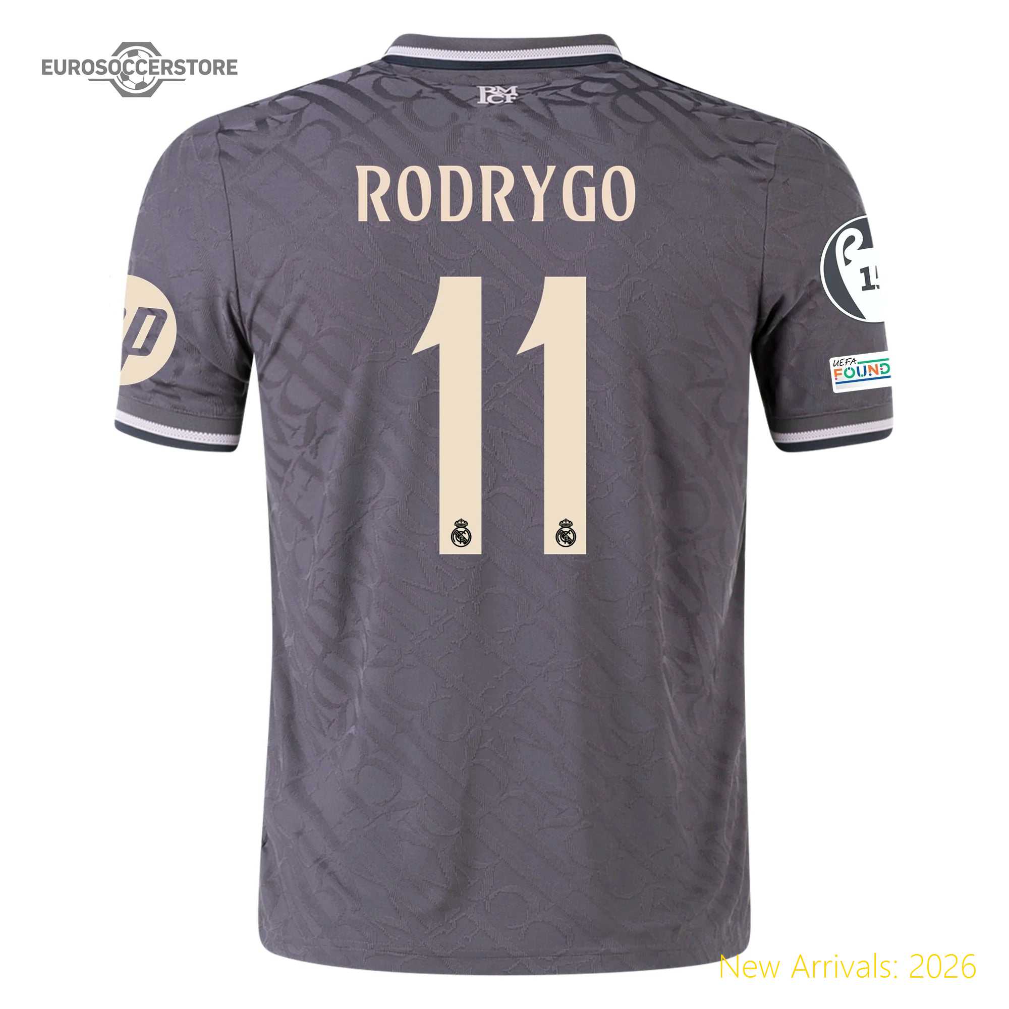 Officially Approved Club Approved Men Rma Team Authentic Third Jersey