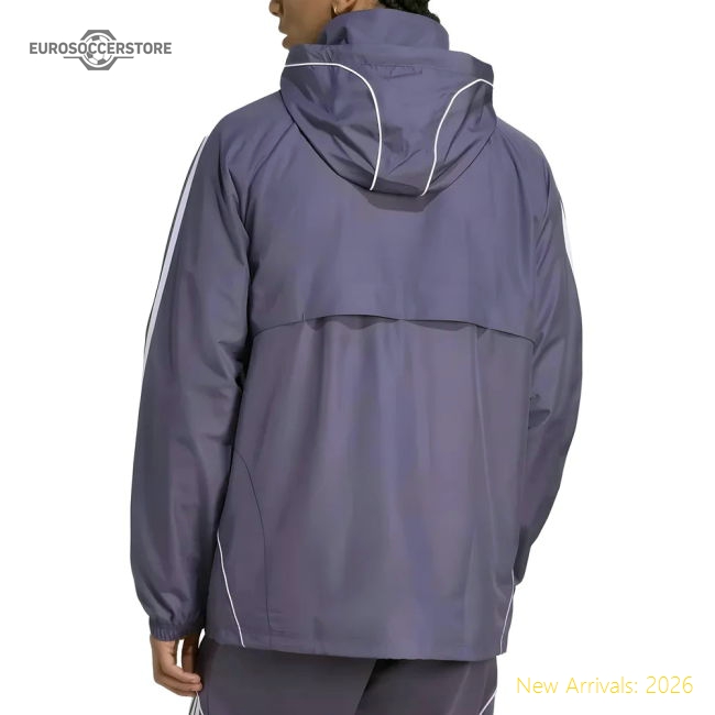 Official 2025-2026 Man Classic Utd UBP Windbreaker Trace Purple