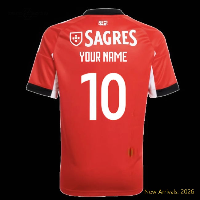 2025-2026 Benfica Home Shirt (Kids) (Your Name)