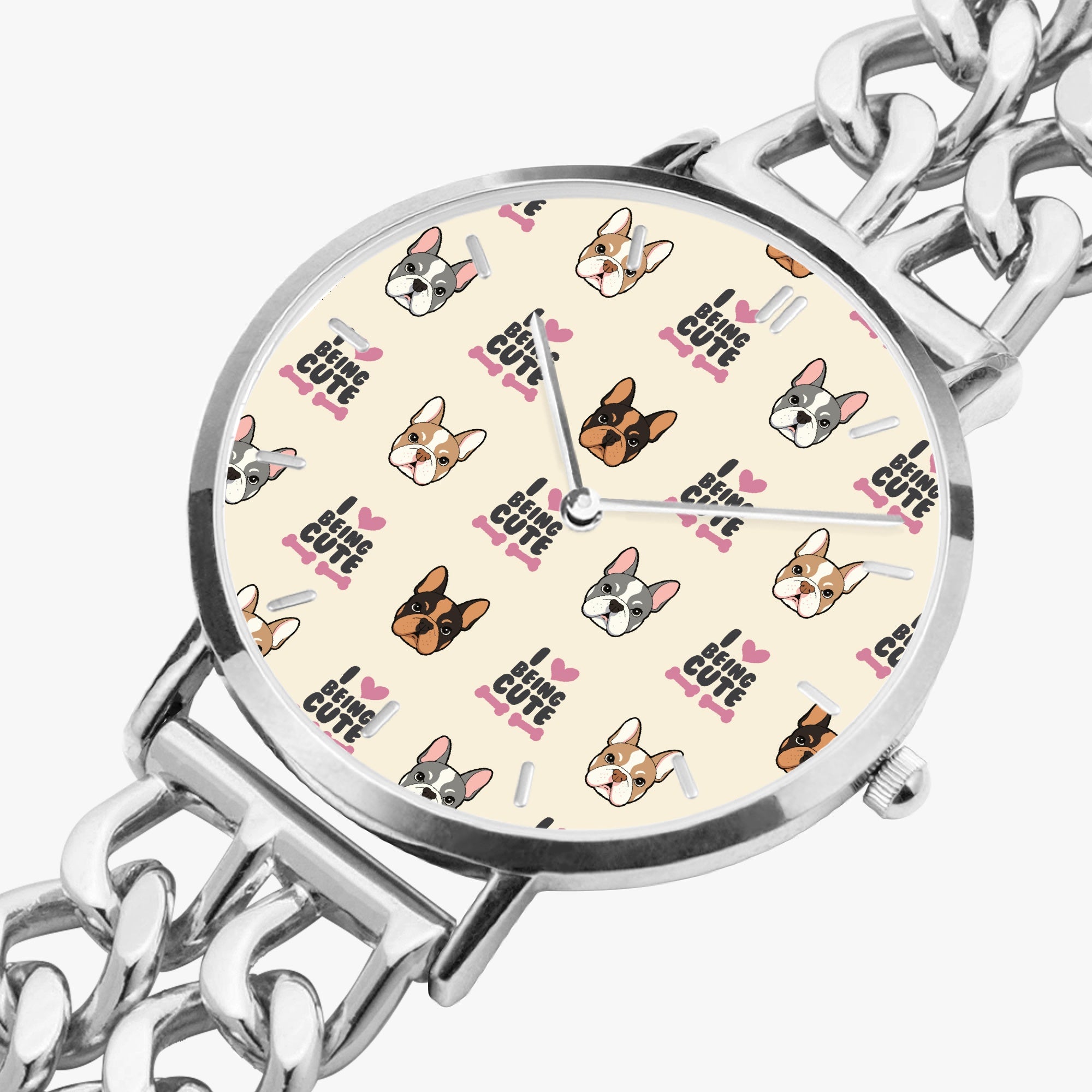 Patric - Chic Hollow Strap Watch for Frenchie Lovers
