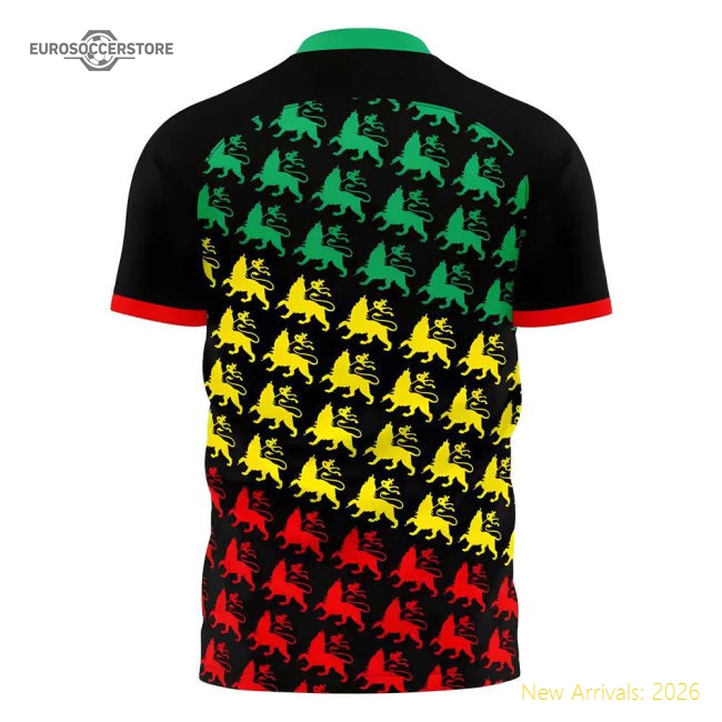 Outstanding Ethiopia 2025-2026 Away Concept Football Kit (libero)