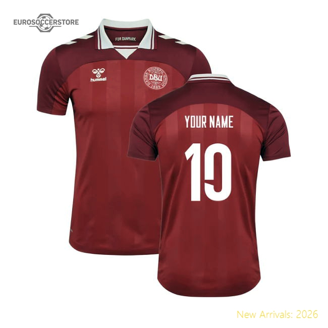 2025-2026 Denmark Womens Team Home Shirt (Ladies) (Your Name)