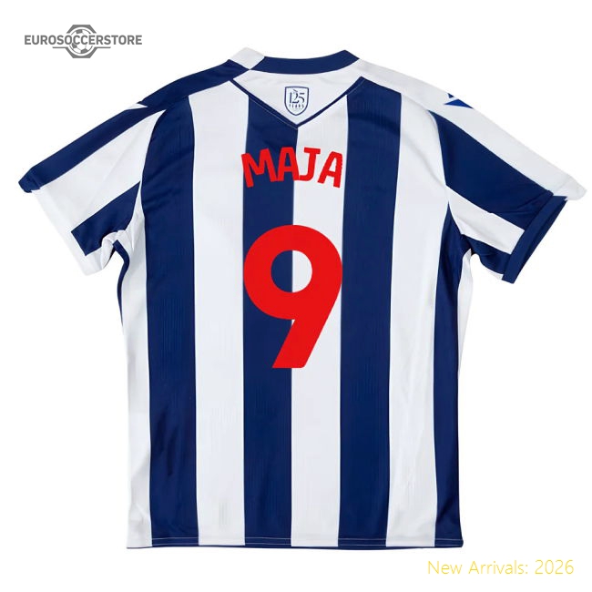 West Brom Wba Home Kit 2025-2026 Fan Style Jersey Game Ready