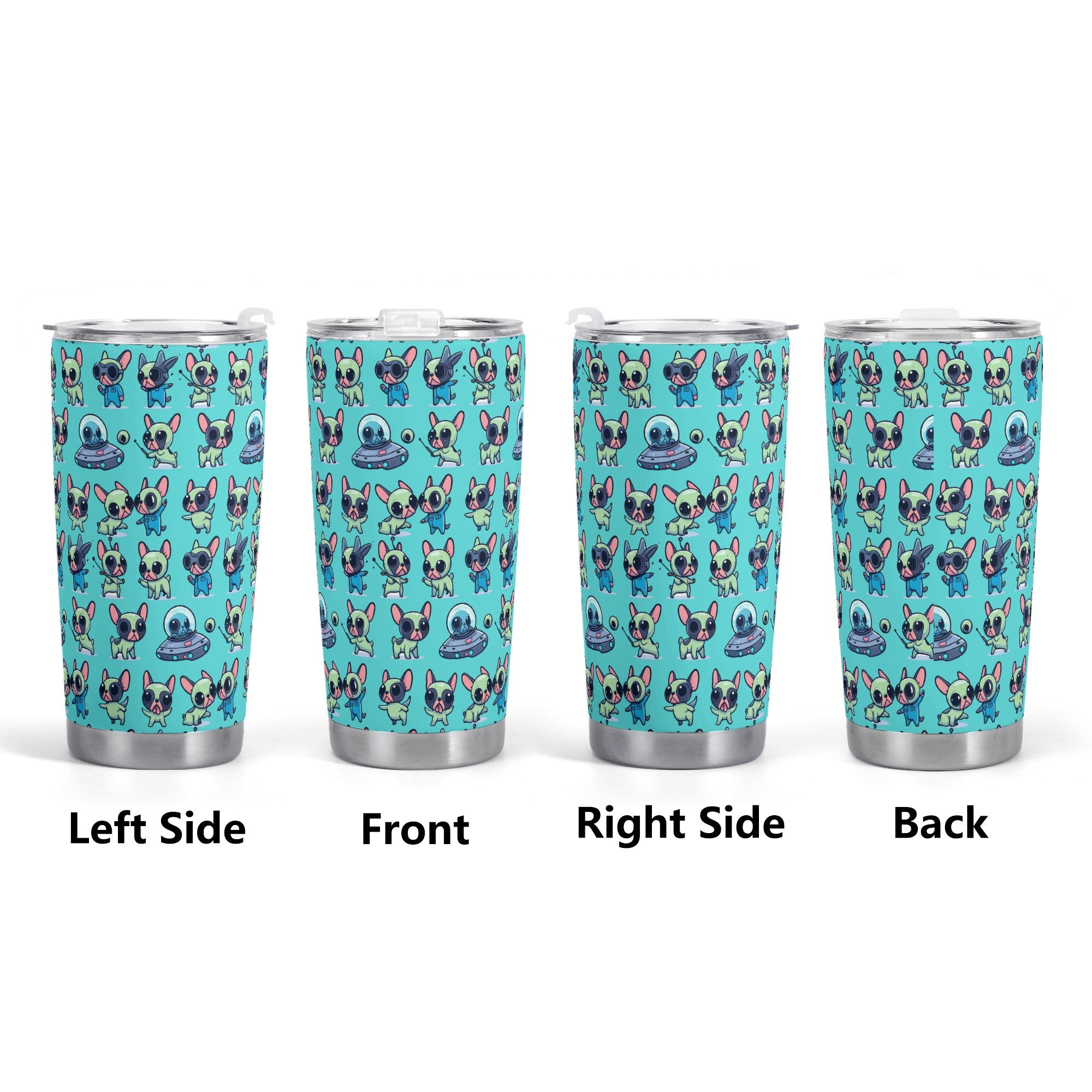 French Bulldog Riley Tumbler Cute Frenchie Essential