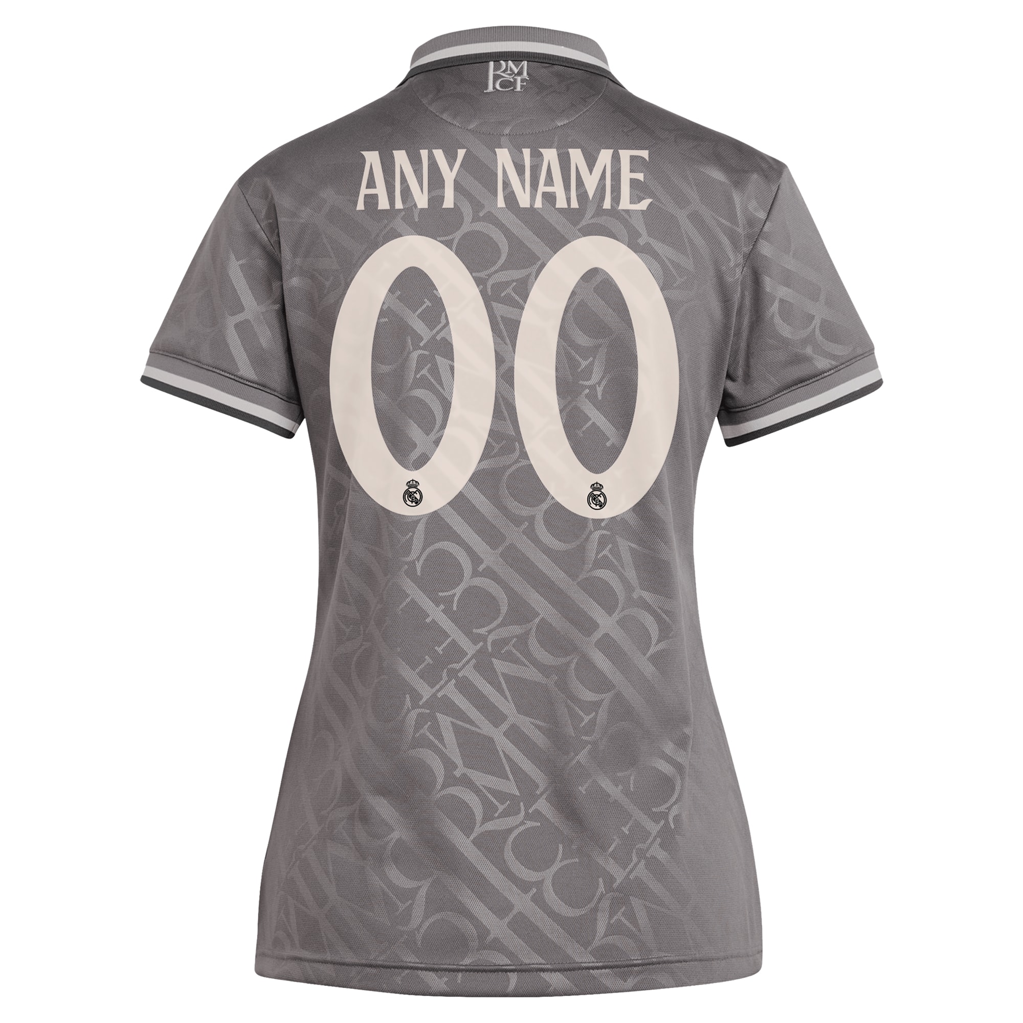 [SJH] Real Madrid Originals Women's 2024/25 Third Replica Custom Jersey - Charcoal