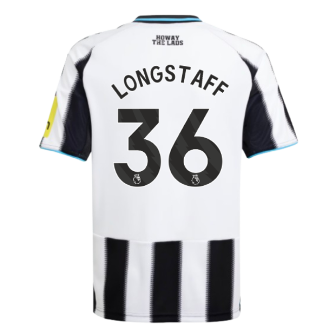 Authentic 2025-2026 Newcastle Home Shirt (kids) (longstaff 36)