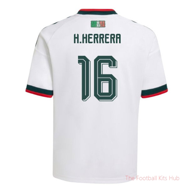 2026-2027 Mexico Away Shirt (Kids) (H.Herrera 16)