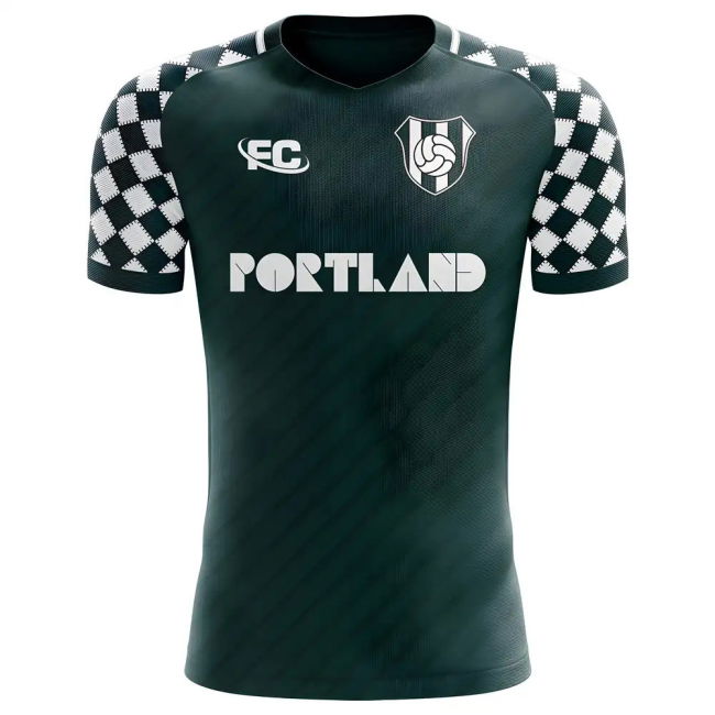 2018-2019 Home Club Kit Portland Timbers Fans Culture Concept