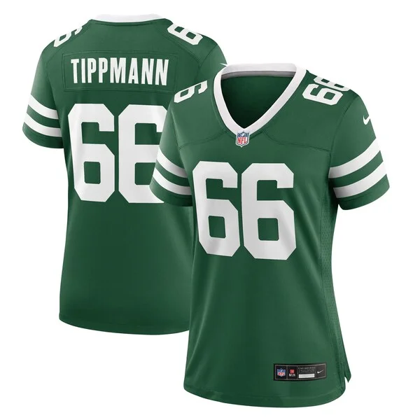 None Joe Tippmann Game Jersey - Green | NFL Player Jersey | NFL Footba