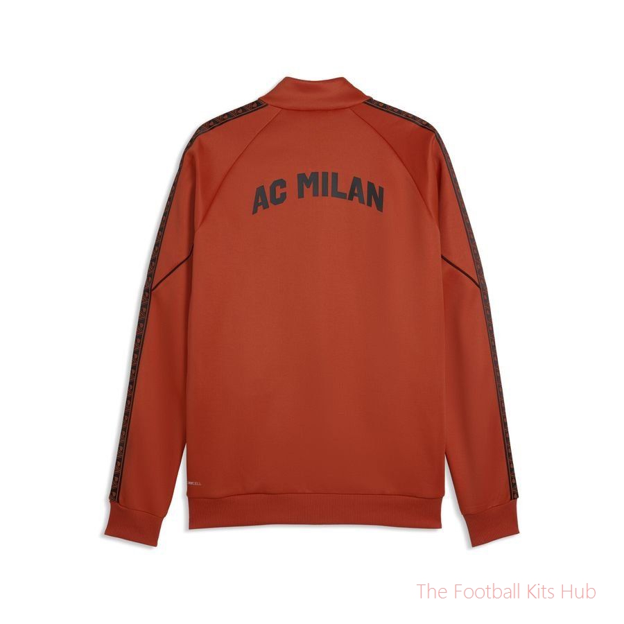 AC Milan Track Jacket King Anthem - Red Fire/PUMA Black