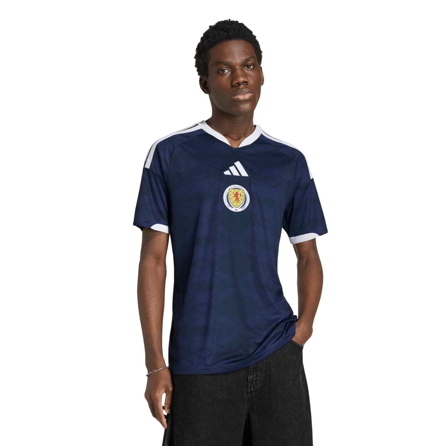 Scotland 2026 Home Men's Jersey - Modern Tartan & Saltire Kit