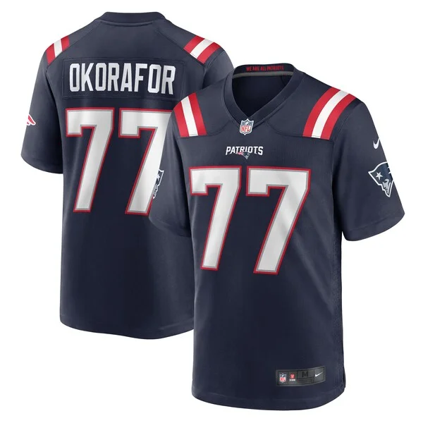 Performance New England Patriots Game Jersey - Premium Navy NFL Fan...