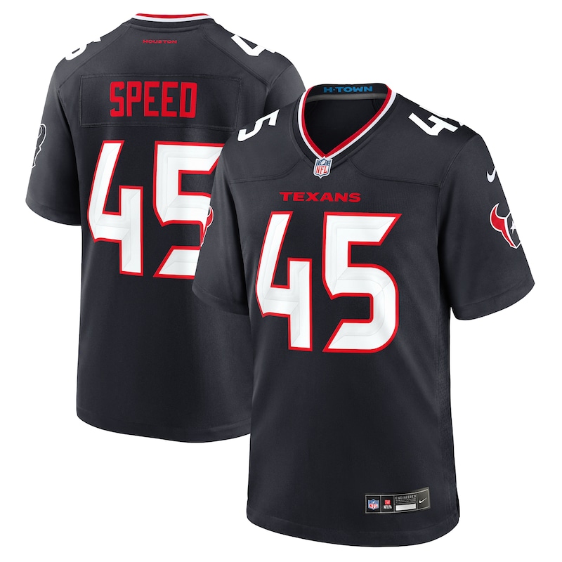 None E.J. Speed HOU Texans Premium-Quality Fan Apparel for NFL Fans