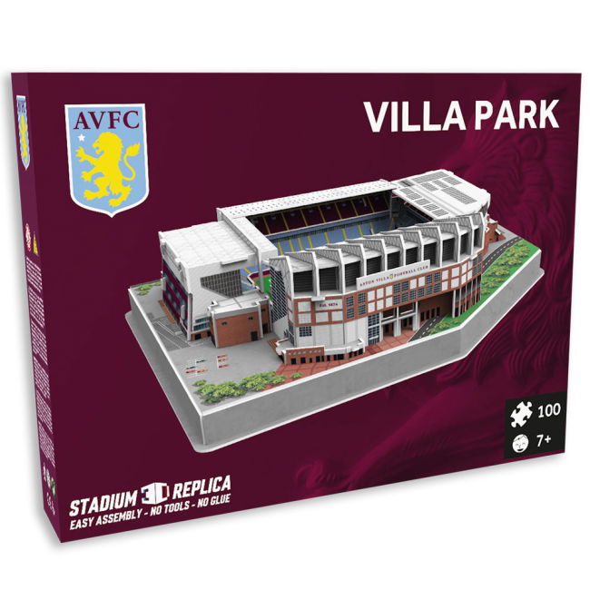 Superior Craftsmanship Football Aston Villa Fc #3 Modern Style Die-...