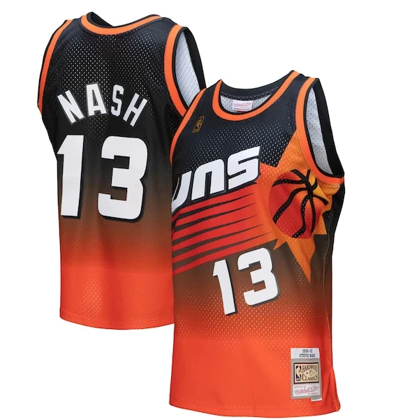 Steve Nash PHX Durable Swingman Jersey - Black - Licensed Product