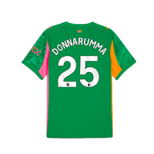 Premium 2025-2026 Man City Goalkeeper Away Shirt (green) (donnarumma