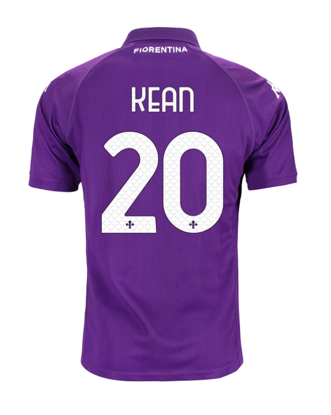 Fiorentina Home Jersey KEAN 20 for the 24-25 Season