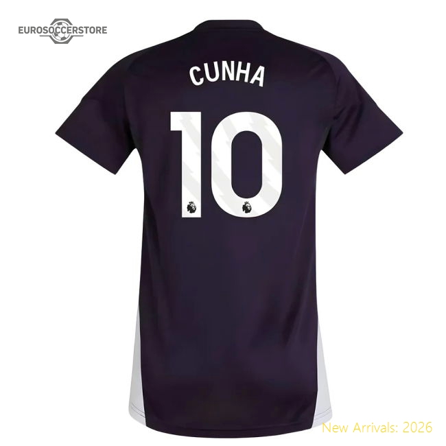 Modern Man Utd Womens Cunha Jersey 2025-2026 Smooth Performance Fabric