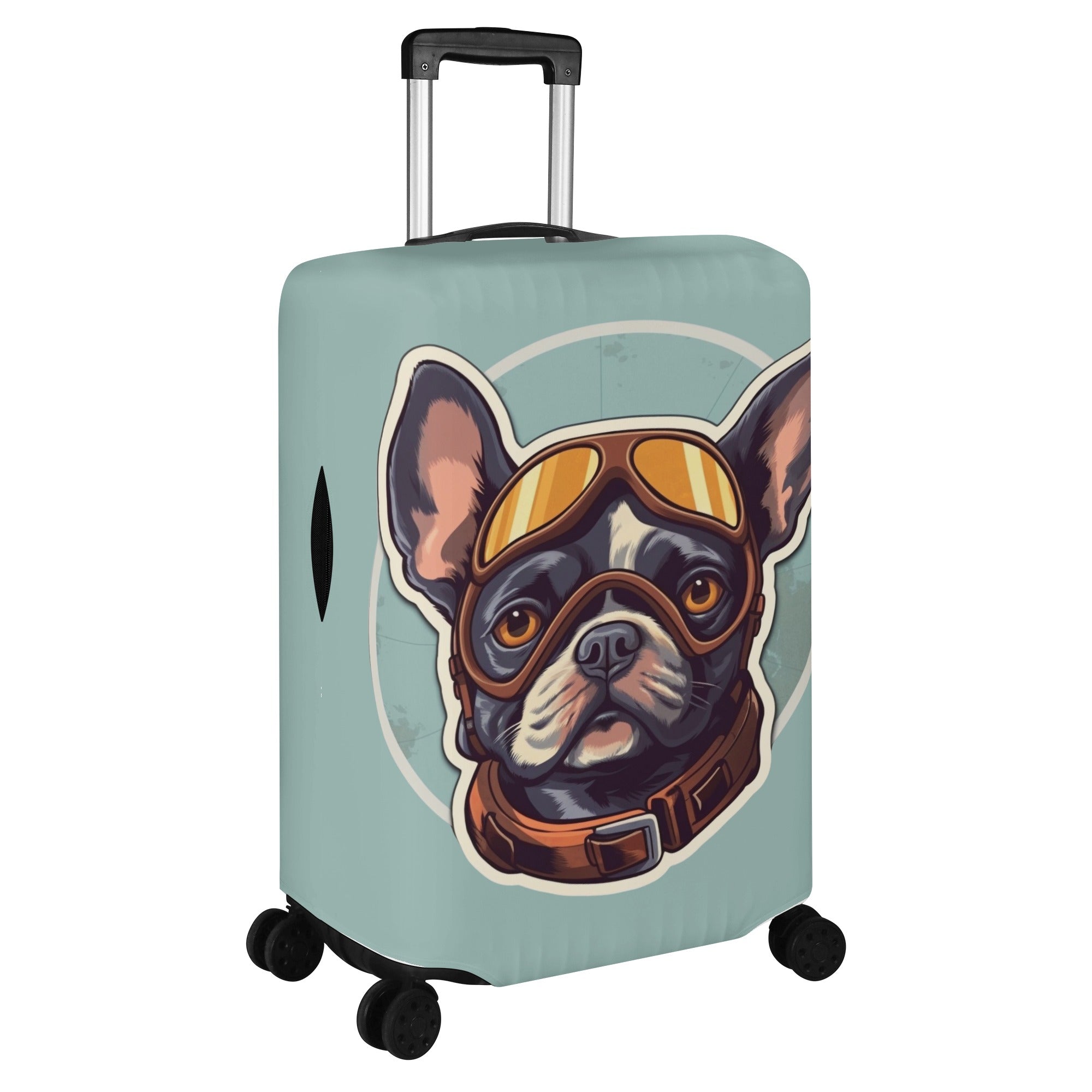 Durable Premium Frenchie-Fan Bailey - Luggage Cover as a Gift Durable