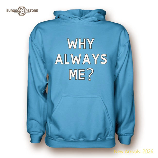 Mario Balotelli Why Always Me Hoody (sky) - Kids