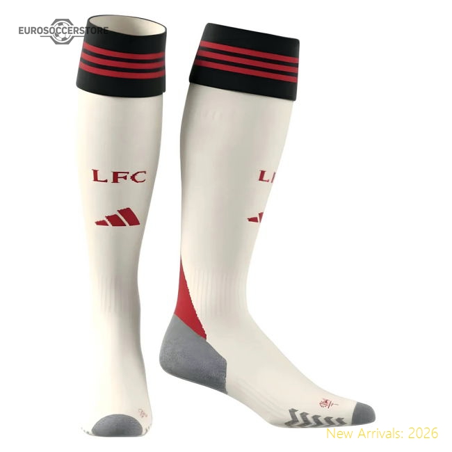 Authentic 2025-2026 Liverpool Away Socks (white) - Premium Quality