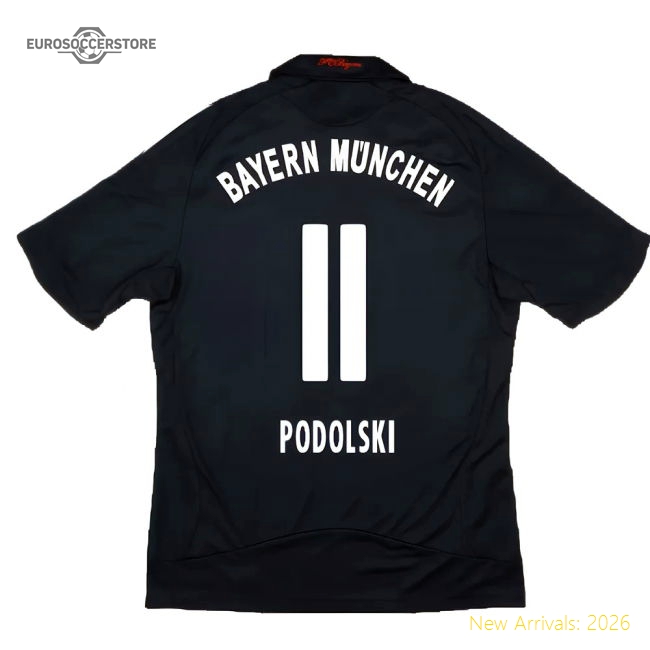 Bayern Munich 2008-10 Away Fan Version For Adults (Podolski