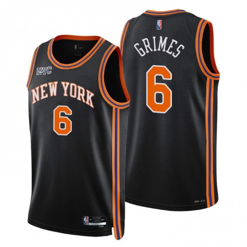 Nike Clippers Black York Knicks #6 Jersey - On Sale Basketball Jersey