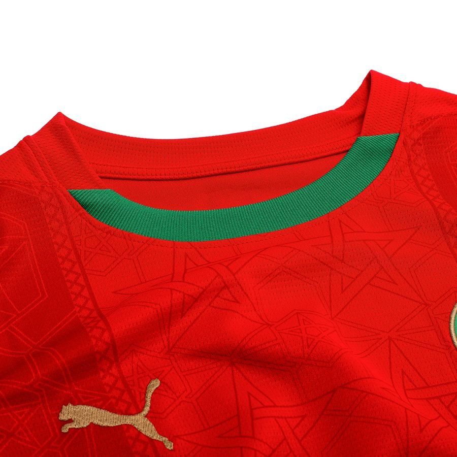 Morocco Home Shirt Africa Cup Of Nations 2025 Kids